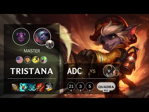 Tristana ADC vs Jhin - NA Master Patch 10.22