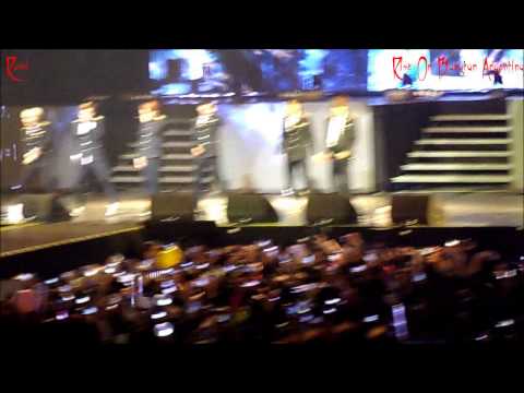 [150802] BTS The Red Bullet en Chile -We Are Bulletproof - Fancam-