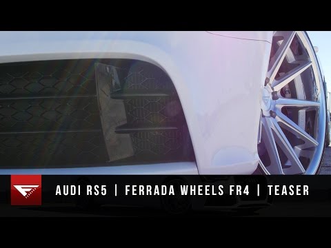 2015 Audi RS5 | Ferrada Wheels FR4 Machine Silver Teaser