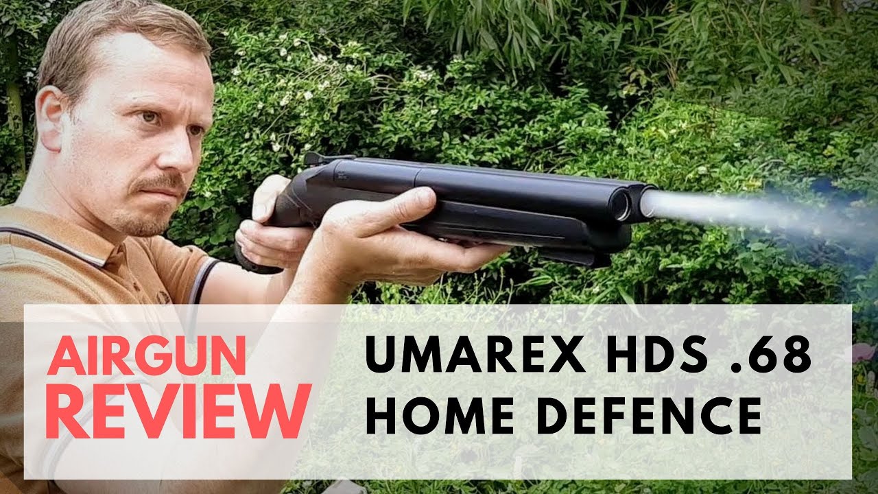 Umarex HDS 68 review - 16 joules double barrel shotgun for backyard fun