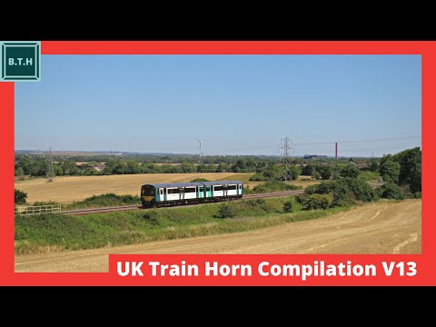 UK Train Horn Compilation V13