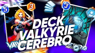CE DECK MARVEL SNAP M'A COUTÉ UN SMIC - VALKYRIE CEREBRO