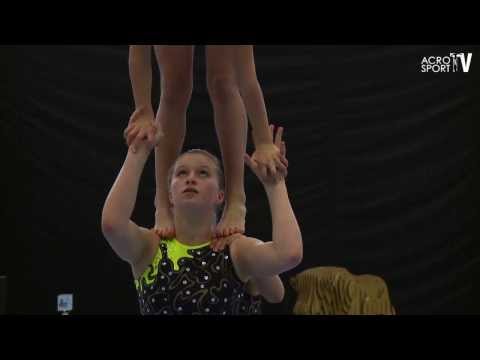 Riemer, De Santis, Hortig - TV Uhingen - Germany - Womens Group - Balance - Zwingerpokal 2013