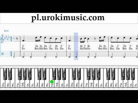 Jak Grać Na Fortepianie (prawa ręka) Silentó - Watch Me (Whip/Nae Nae) Tabulatura Lekcje um-b463