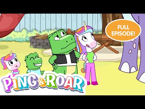 🍀🦖 Lucky Day Dino! | Ping & Roar’s Fun Adventure with Good Luck