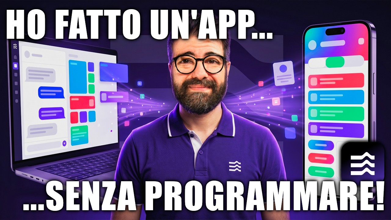 Creare WEB APP con l'INTELLIGENZA ARTIFICIALE in 30 MINUTI (e puoi venderla!)