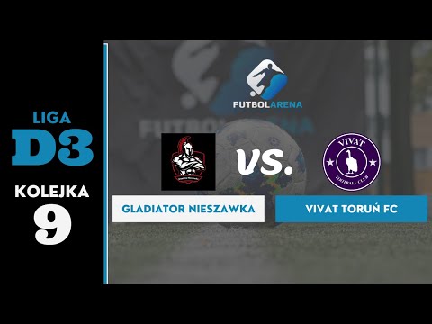 Vivat Toruń FC - Gladiator Nieszawka - Liga D3 (9. kolejka Jesień 2021)