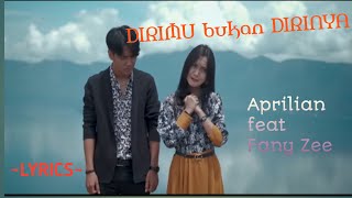 Download lagu DIRIMU BUKAN DIRINYA || APRILIAN feat FANY ZEE || LYRICS @niakurniawati1413 mp3