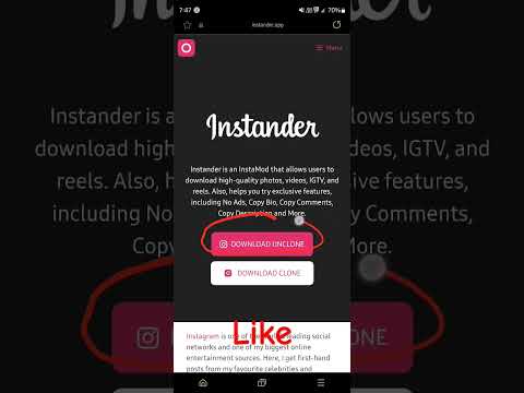Instagram mod: Instander 18 #android #instagram #instander #mod #How to download