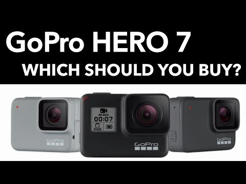 GoPro Hero 7 - Which should you buy? (Black, Silver or White)