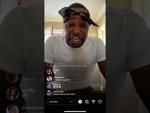 CAM STRAIGHT CLOWNS QUEENZ FLIP & CALLS HIM OLD AND WASHED UP‼️😳😭😭 #camron #queenzflip
