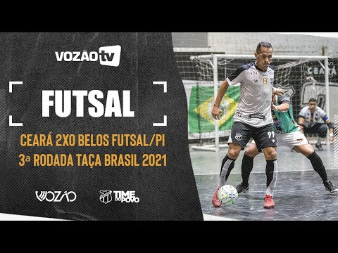 [FUTSAL] Ceará 2x0 Belos Futsal/PI - 3ª rodada Taça Brasil 2021