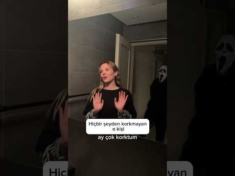 En büyük korkum😒😒 #scream #youtubeshorts #comedy #viralvideo