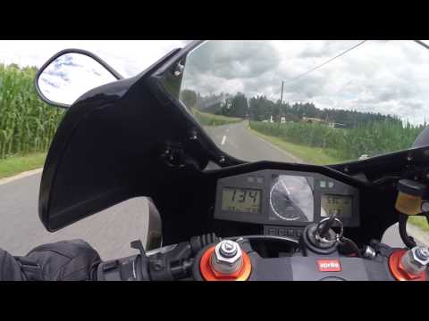 Aprilia RS250 testride