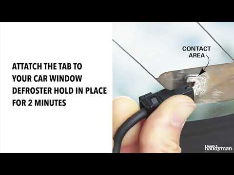 How To Repair a Rear Window Defogger