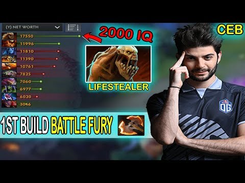 FIRST BUILD BATTLE FURY ON LIFESTEALER IS SO GOOD!!! - CEB NAIX PERSPECTIVE - DOTA 2 DOTA 2