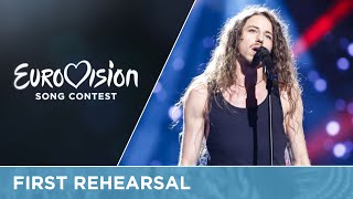 Michał Szpak - Color Of Your Life (Poland) First Rehearsal