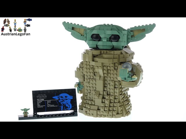 Vídeo relacionado con LEGO 75318 Star Wars El Niño, Figura de Baby Yoda Coleccionable, Set de Construcción para Niños y Niñas Pequeños, Decoración Infantil