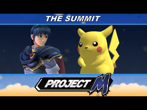 Summit - Weon-X (Marth) vs Anther (Pikachu) - Project M
