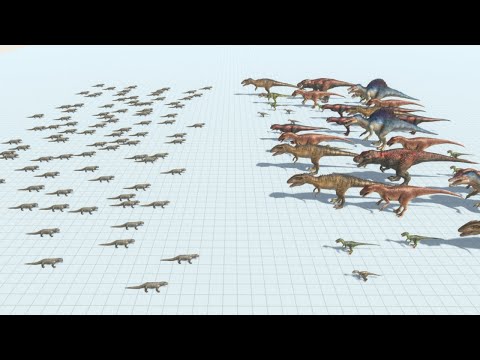 100 Komodo Dragon Army vs ALL Faction Armies with Similar Cost ARBS Animal Revolt Battle Simulator