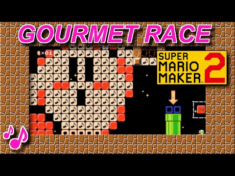 🎵Kirby - Gourmet Race - Music🎶 - Super Mario Maker 2 - #Mitumeru