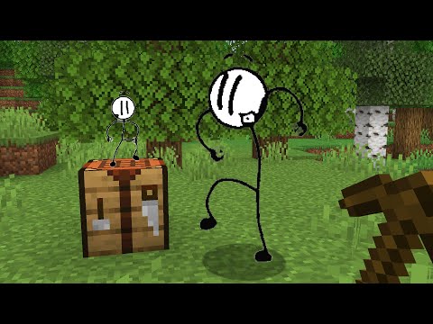 Henry Stickmin Distraction Dance in Minecraft