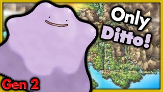 Can I Beat Pokemon Gold with ONLY Ditto? 🔴 Pokemon Challenges ► NO ITEMS IN BATTLE