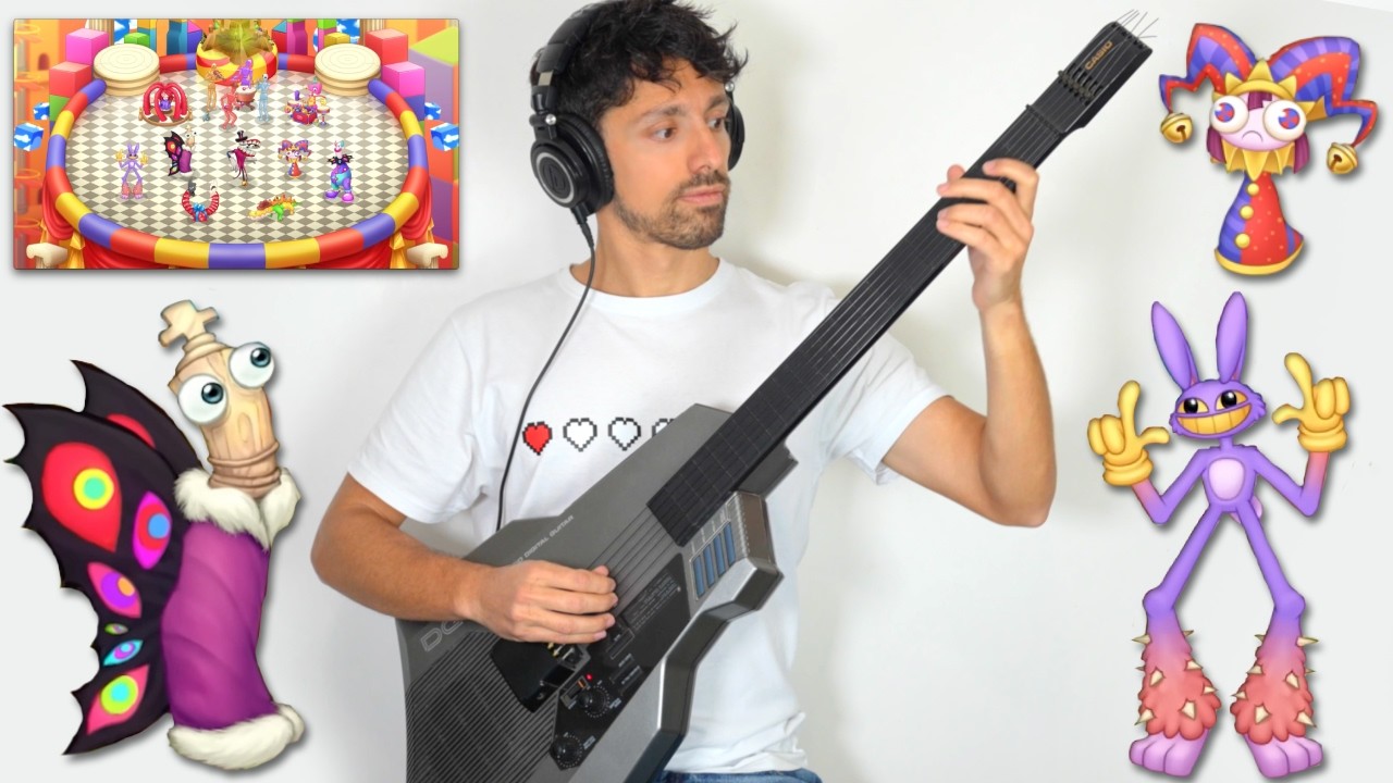 The Amazing Digital Island VS Real Instruments - Full Song