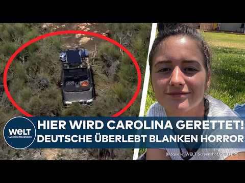Video Thumbnail: SPEKTAKULÄRE RETTUNG: Deutsche Backpackerin Carolina Wilga überlebt zwölf Tage in Australiens Steppe