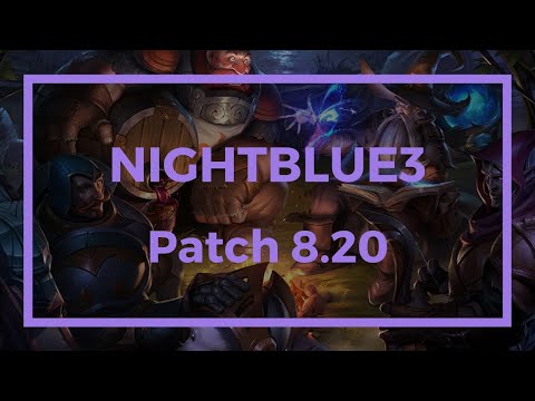 [Nightblue3] ADC Varus vs Draven - Patch 8.20