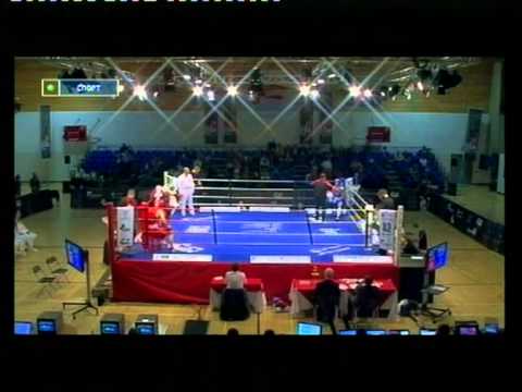 2008 11 13 ЧЕ по боксу 81 кг Nikolajs Grishunins  Oleksandr Usyk