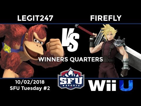 SFU Tuesday #2: WR3 - Legit247 (Donkey Kong, Cloud) vs Firefly (Cloud)