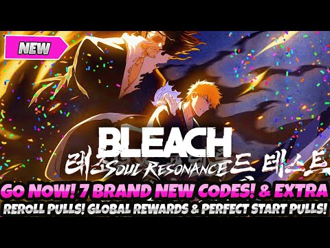 *RUN FAST! 7 BRAND NEW GIFT CODES!* + EXTRA REROLL SUMMONS! ALL REWARDS! (Bleach Soul Resonance