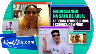 Desenrolando com funk: aulão dos profs Gabriel Cabral e Fernanda Souza