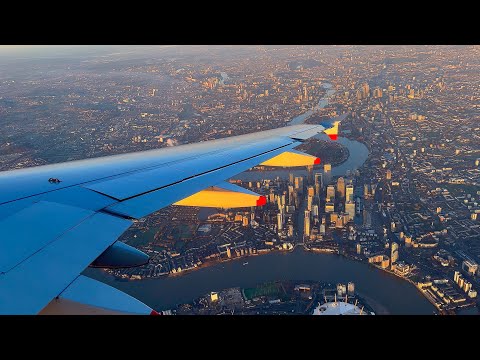 [4K] – Full Flight – British Airways – Airbus A319-131 – AMS-LHR – G-EUPP – BA423 – IFS 861