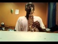 quincy jones playing I feel good on the alto sax