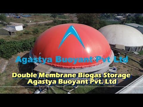 Double Membrane Biogas Storage Tank