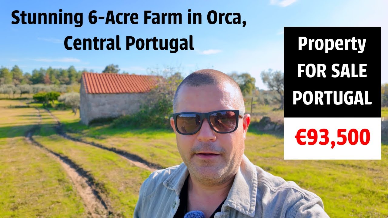 Central Portugal Farm Tour: Stunning 6 Acre Farm FOR SALE in Orca