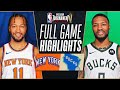 KNICKS at BUCKS | NBA IN-SEASON TOURNAMENT ? | FULL GAME HIGHLIGHTS | November 3, 2023