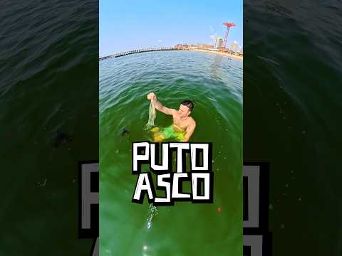 Me bañé en la playa + sucia de Nueva York 🤢
