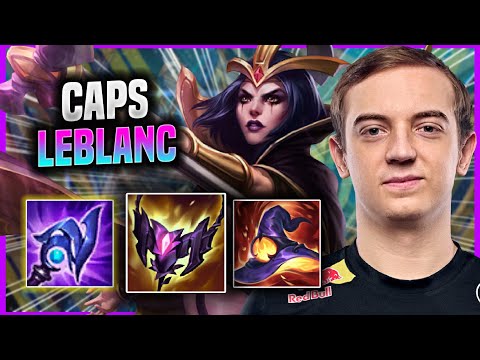 CAPS TRIES SOME LEBLANC! - G2 Caps Plays Leblanc MID vs Viktor! | Preseason 2022