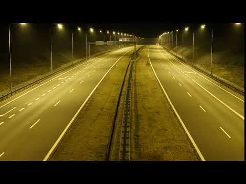 Time Lapse. Autostrada A1. Gorzyczki