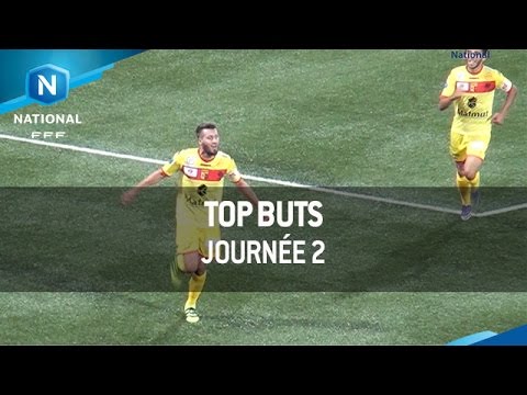 Le Top buts (J2)