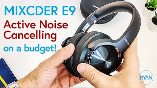 MIXCDER E9 Headphones Review - QUALITY Active Noise Cancelling Headphones on a BUDGET!! (2019)