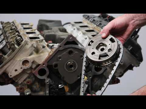 5.7 liter HEMI engine installation of the VVT actuator