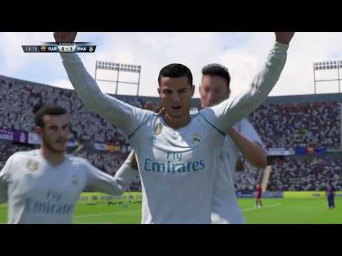 FIFA 18 ROAD TO DIVISION 1 PART 148 - BARCELONA VS REAL MADRID - FIFA 18 Online Seasons Gameplay