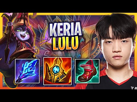 LEARN HOW TO PLAY LULU SUPPORT LIKE A PRO! | T1 Keria Plays Lulu Support vs Rakan!  Season 2023