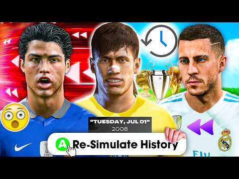 I REWIND to 2008 and Re-SIMULATE Football History! (RETRO MOD)