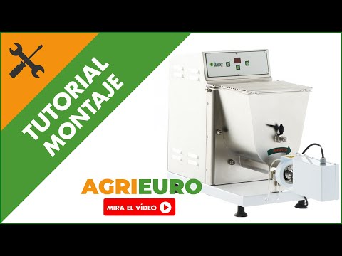 Máquina de hacer pasta profesional 2 en 1 FIMAR PF40E: montaje