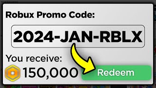 This *SECRET* Promo Code Gives FREE ROBUX! (Roblox March 2024)